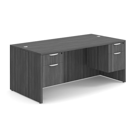 Officesource 29.50'' H, Coastal Gray, 71.00'' W X DBLHDOS101CG